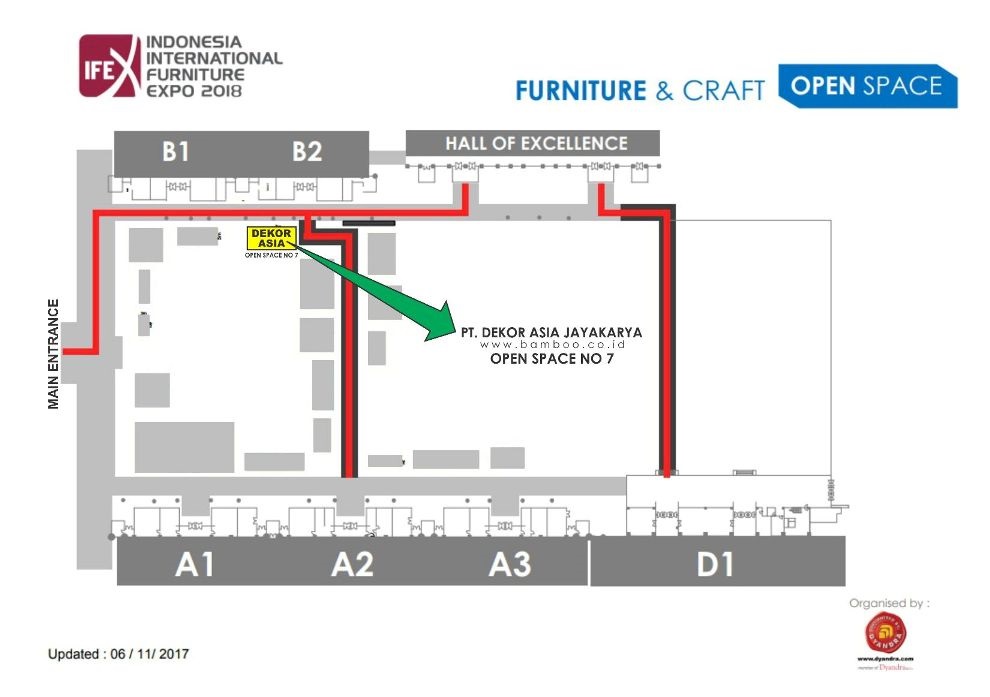 UPCOMING EXPO PARTICIPANT INDONESIA INTERNATIONAL FURNITURE EXPO - 2018